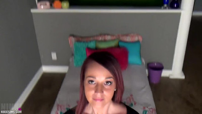 NikkiSims Not Slow Motion Lotion LEWD