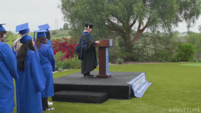 AdultTime Alona Bloom Lily Starfire Congrats Grads VSEX