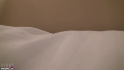 NikkiSims White Button Full LEWD