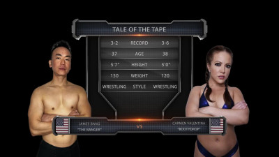 EvolvedFights Carmen Valentina Vs James Bang FETiSH