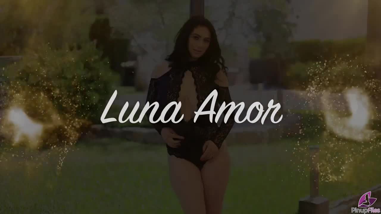 PinupFiles Luna Amor Black Lace Teddy Glorious Narcos - Porn video | ePornXXX