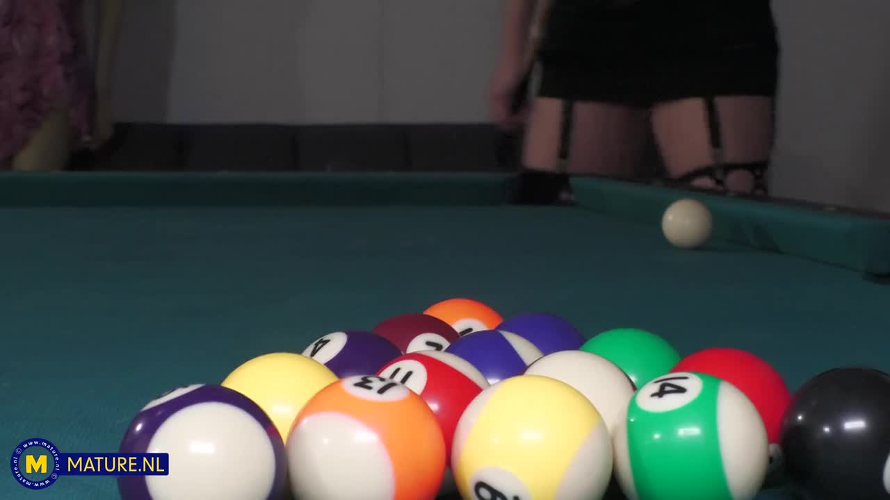 MatureNL Alina Playing Pool With Milf PP - Porn video | ePornXXX