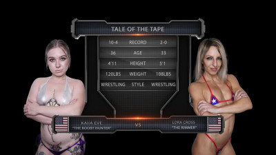 EvolvedFightsLez Kaiia Eve Vs Lora Cross FETiSH