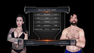 EvolvedFights Lily Lane Vs Chris Epic FETiSH