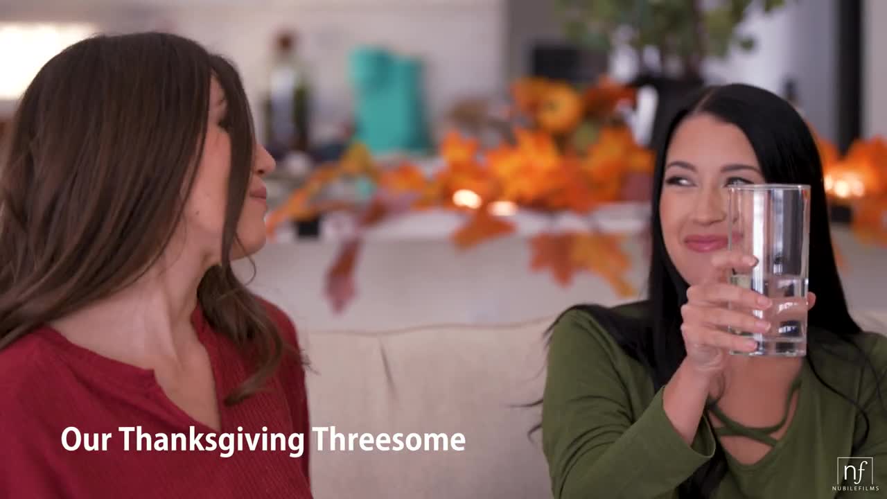 NubileFilms Alex Coal And Maya Woulfe Our Thanksgiving Threesome WRB - Porn video | ePornXXX