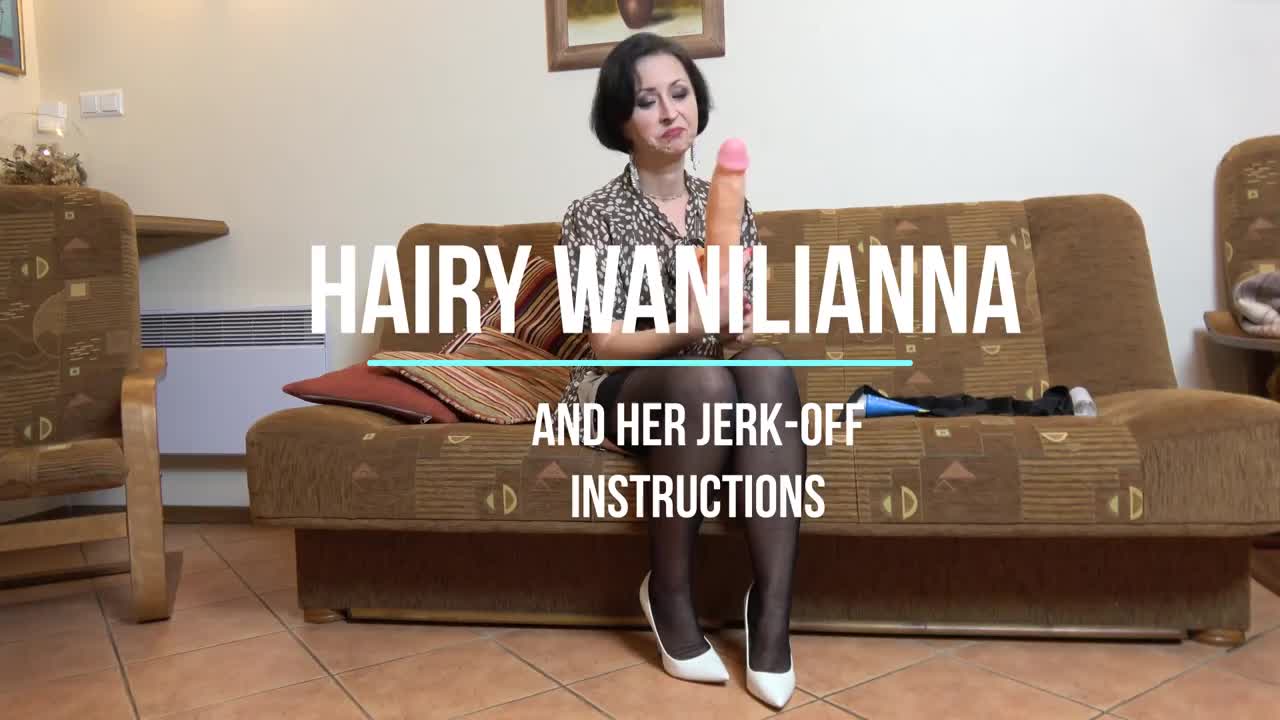 Wanilianna Hairy Waniliannas JerkOff Instructions LEWD - Porn video | ePornXXX