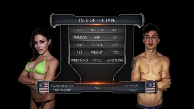 EvolvedFights Agatha Delicious Vs Josh Rivers FETiSH