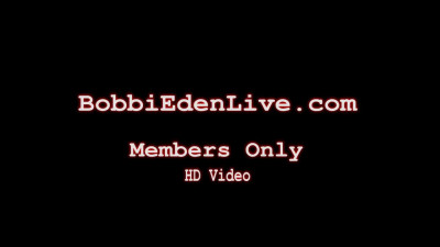 BobbiEdenLive Adultcon BTS GAPFiLL